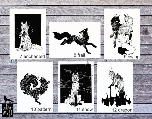 PRINT - INKTOBER 2019