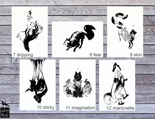 PRINT - INKTOBER 2020