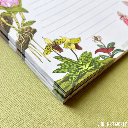 NOTEPAD - ORCHIDS
