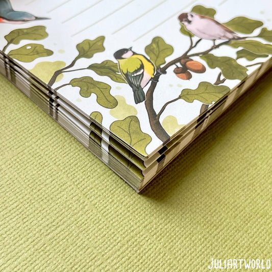 NOTEPAD - BIRDS