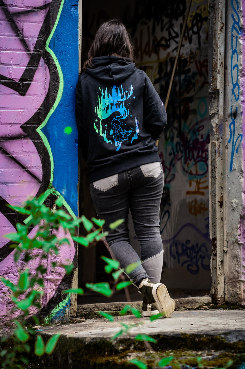 HOODIE - AURORA FOX