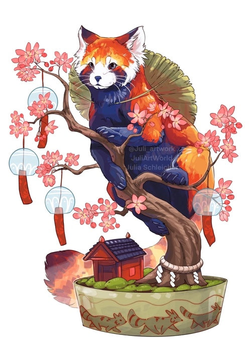 PRINT - RED PANDA