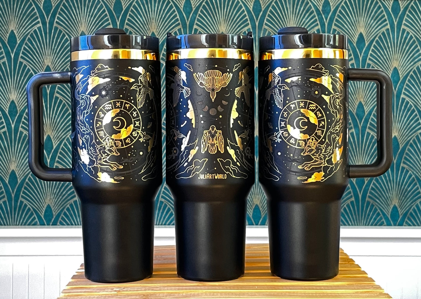 TUMBLER - STAR CHART BLACK