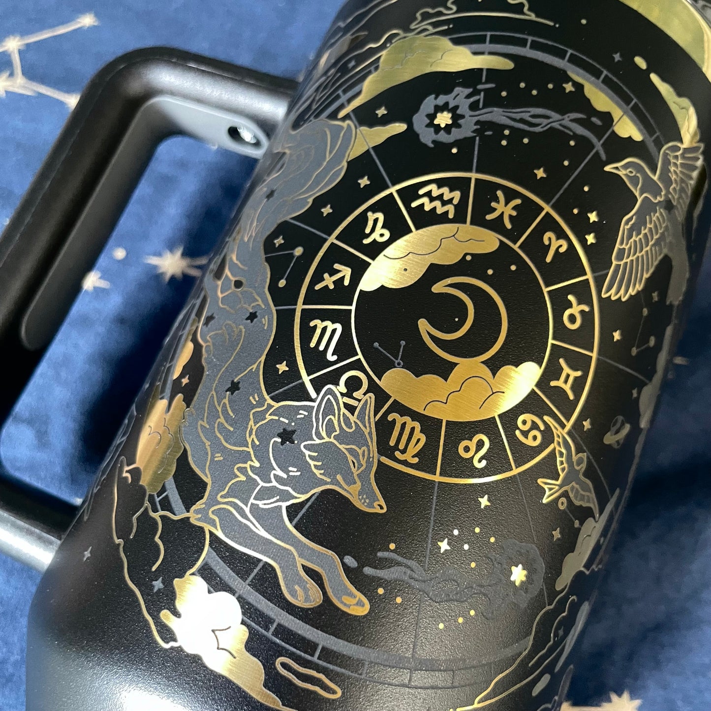 TUMBLER - STAR CHART BLACK