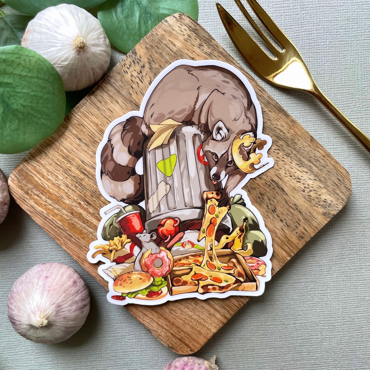 STICKER- FOOD