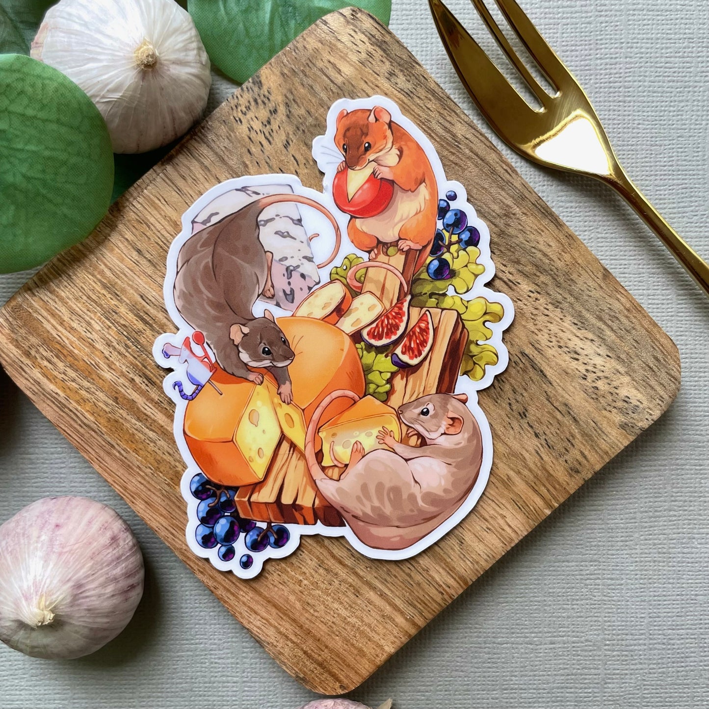 STICKER- FOOD