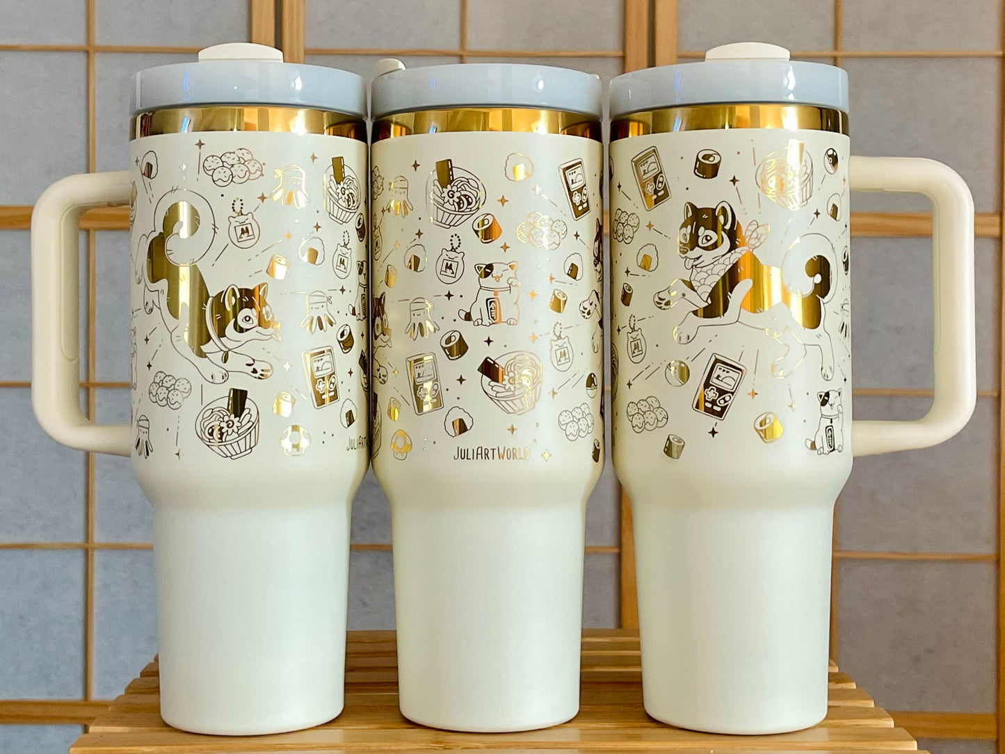 TUMBLER - SHIBA INU GOLD