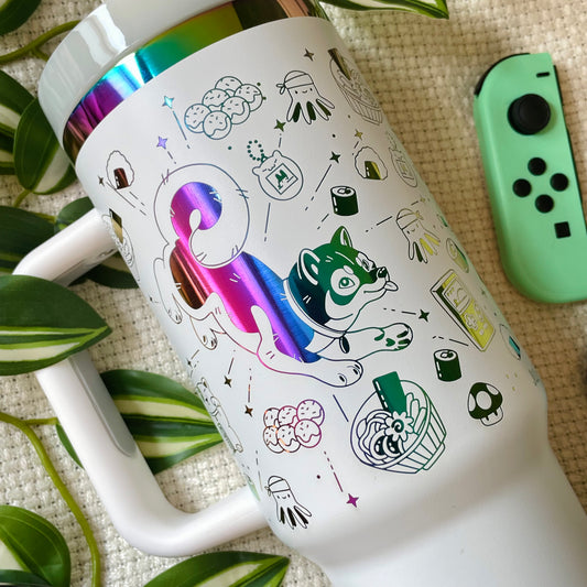 TUMBLER - SHIBA INU HOLO