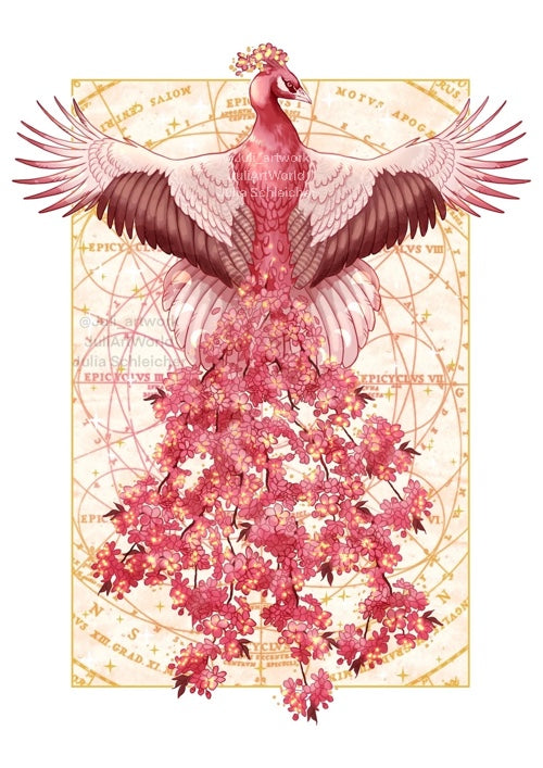 PRINT - SAKURA PEACOCK