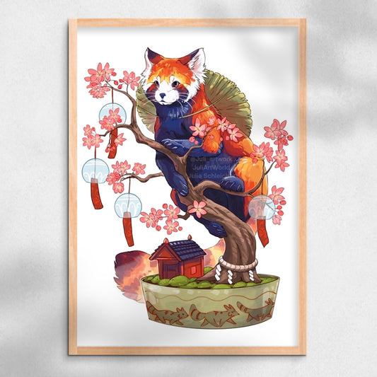 PRINT - RED PANDA