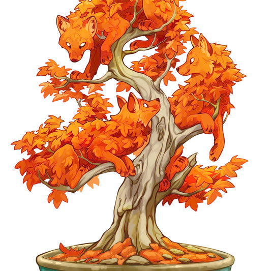 PRINT - AUTUMN BONSAI