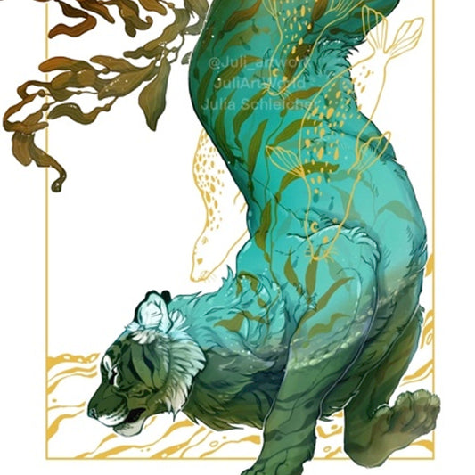 PRINT - KELP TIGER