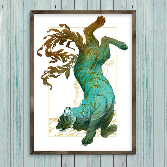 PRINT - KELP TIGER