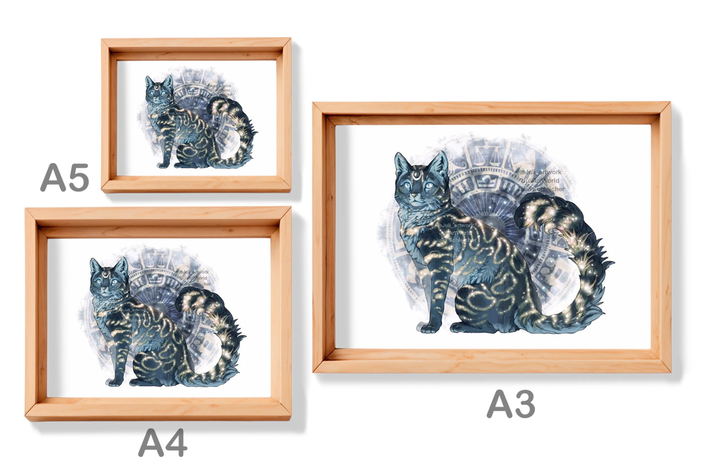 PRINT - MOON CAT
