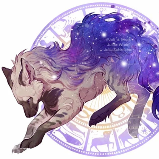 PRINT - NEBULA HYENA