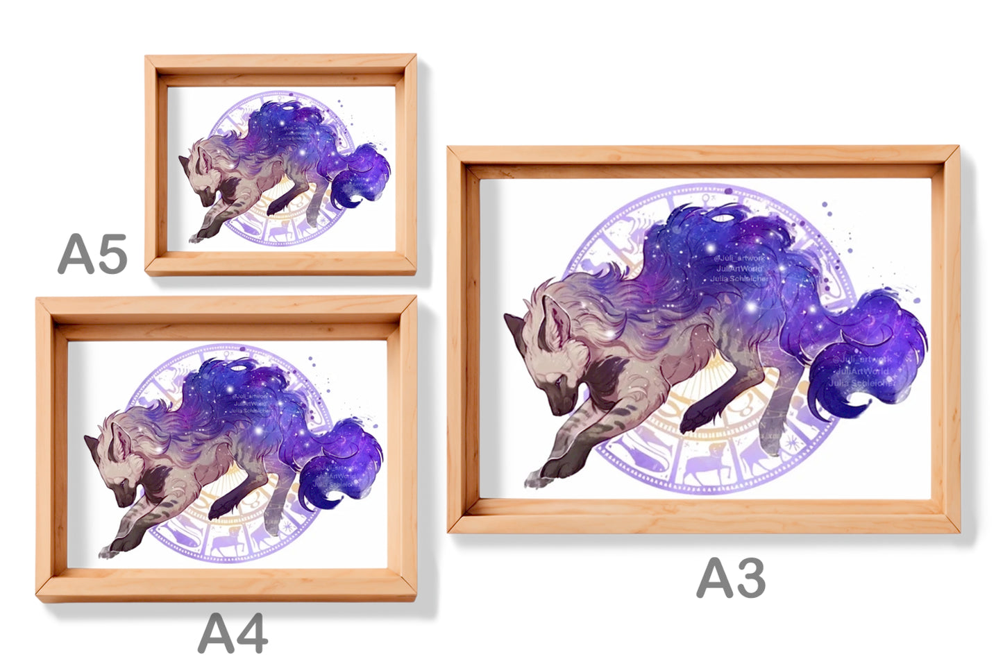 PRINT - NEBULA HYENA