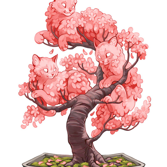 PRINT - SPRING BONSAI