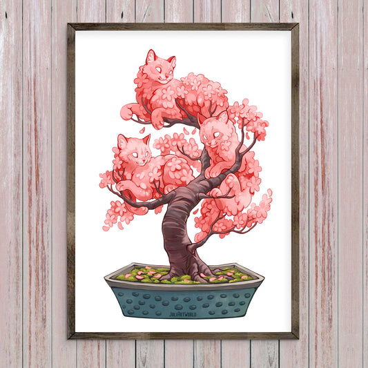PRINT - SPRING BONSAI