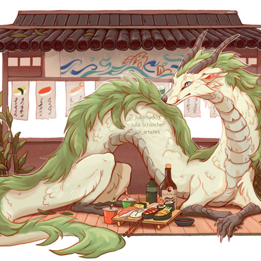 PRINT - SUSHI DRAGON