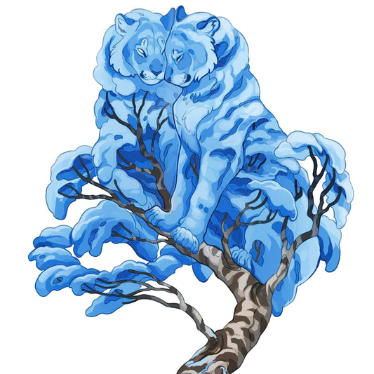 PRINT - WINTER BONSAI