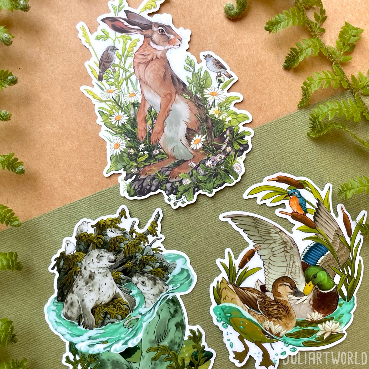 STICKER- OF SEA AND FIELDS