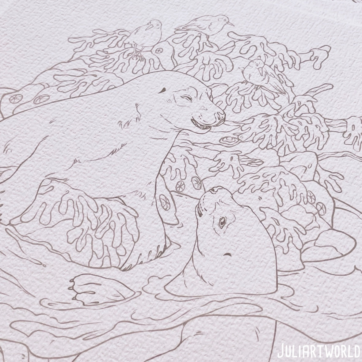 COLORING SET - WILDERNESS