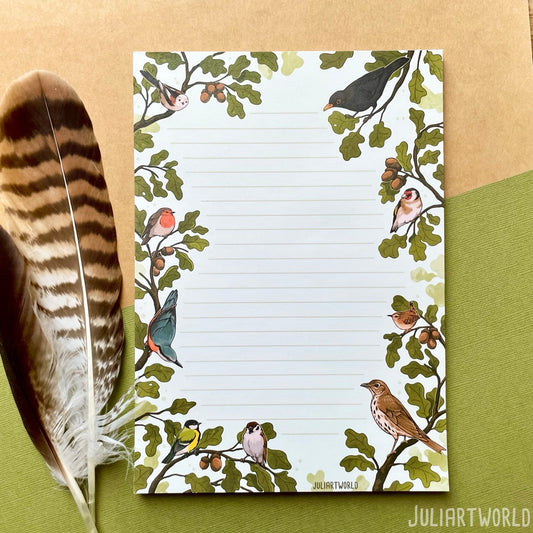 NOTEPAD - BIRDS
