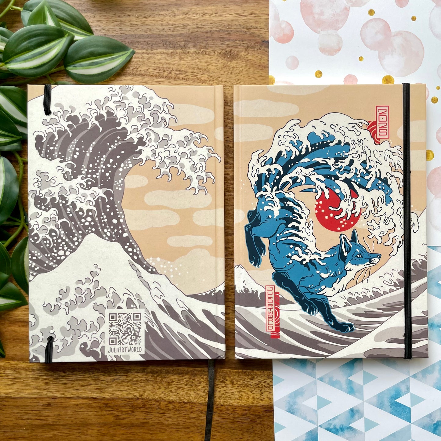 STATIONERY SET - WAVE FOX