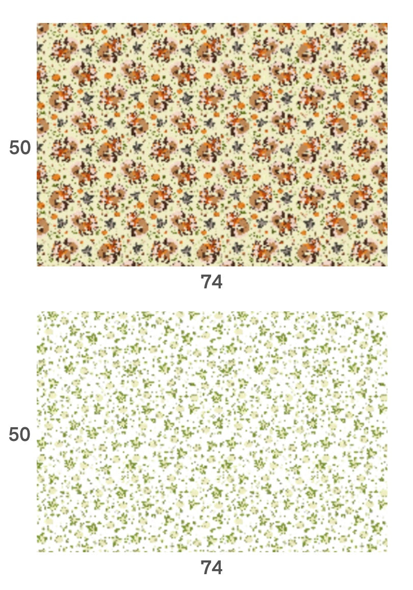 FABRIC SET - PUMPKIN FOX