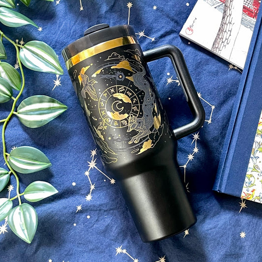 TUMBLER - STAR CHART BLACK