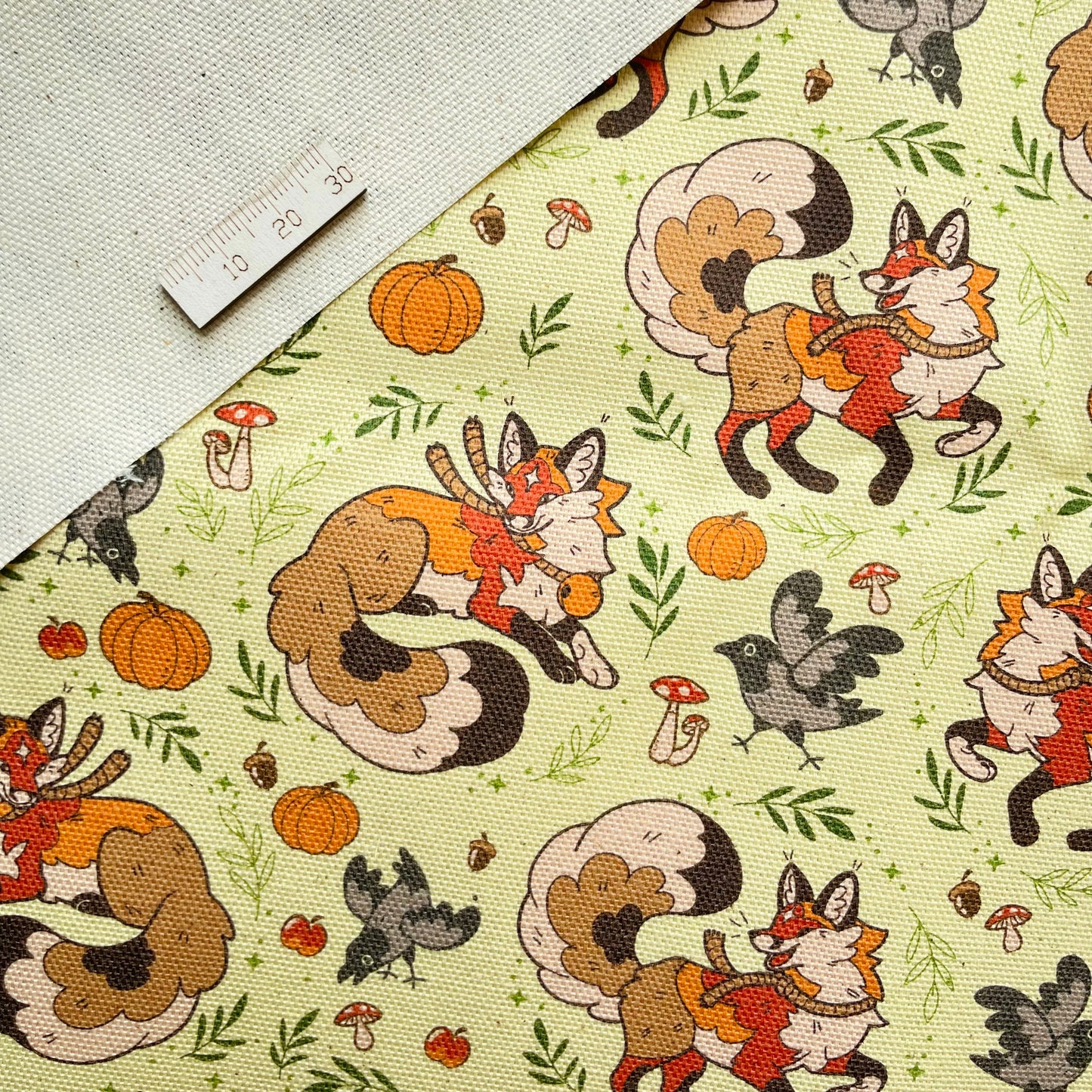 FABRIC SET - PUMPKIN FOX