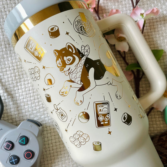 TUMBLER - SHIBA INU GOLD