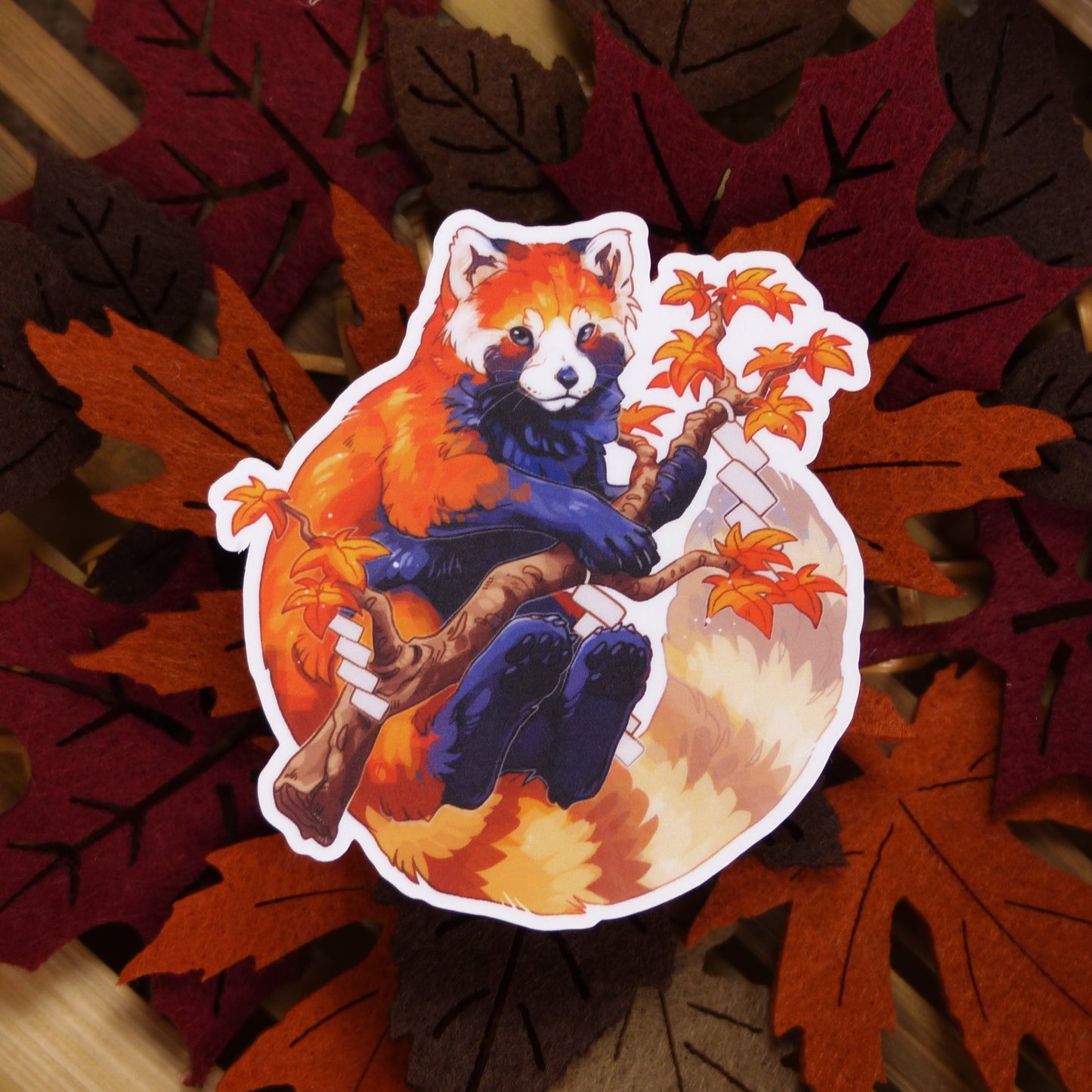 STICKER- AUTUMN LEAVES