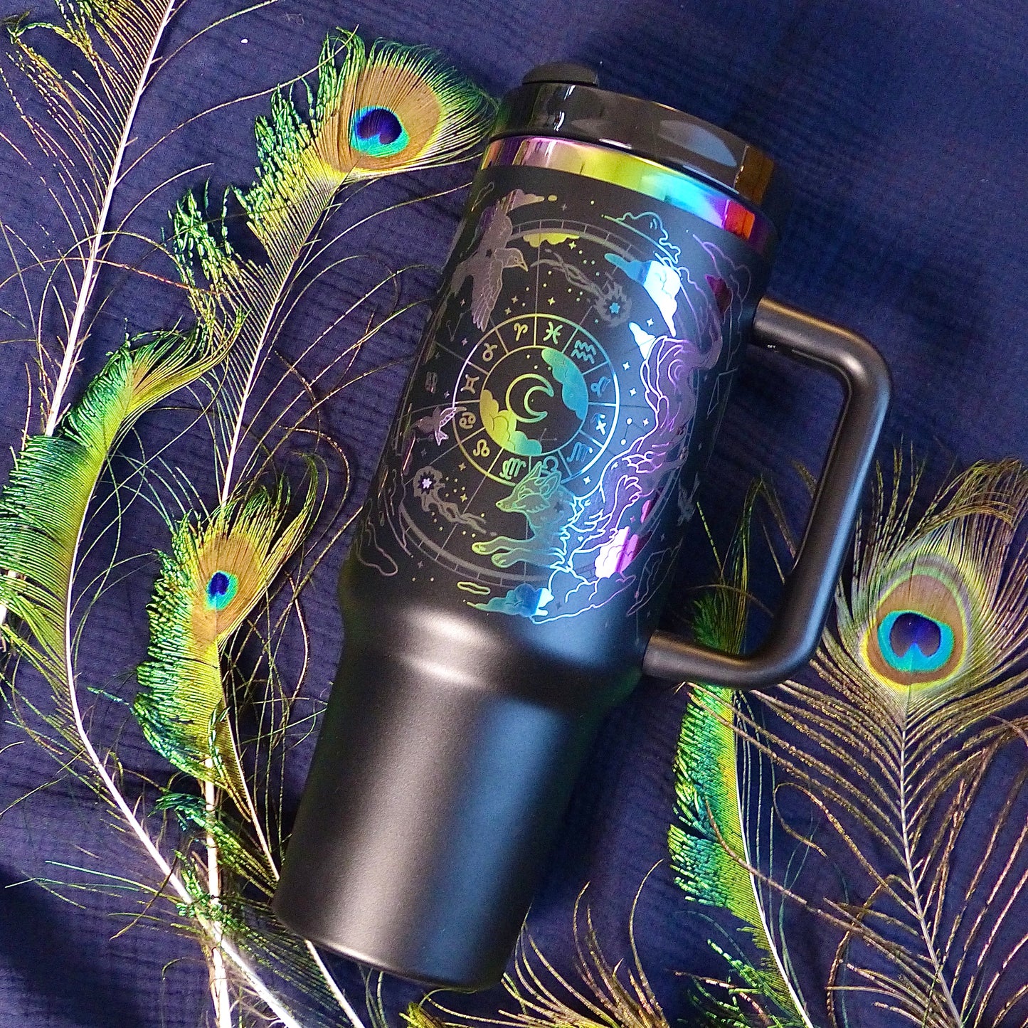 TUMBLER - STAR CHART BLACK HOLO