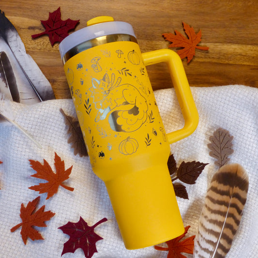 TUMBLER - PUMPKIN FOX