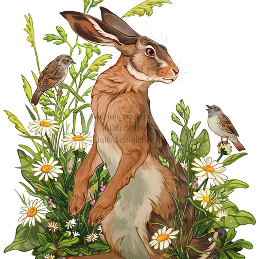 PRINT - HARE