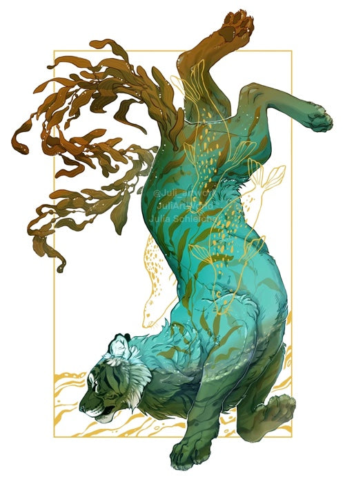 PRINT - KELP TIGER