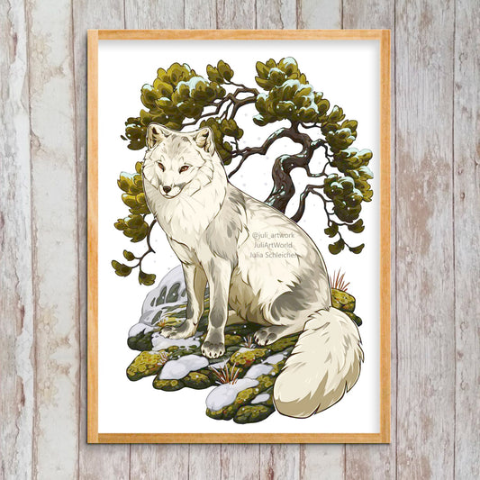 PRINT - ARCTIC FOX