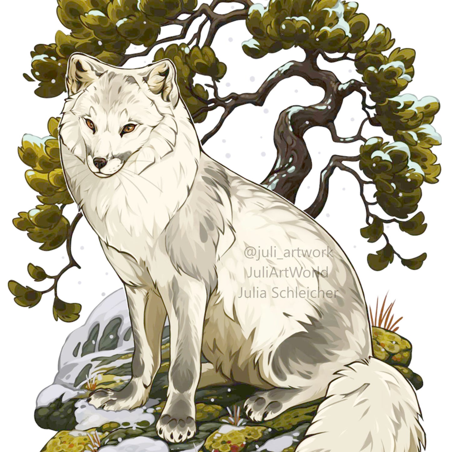 PRINT - ARCTIC FOX