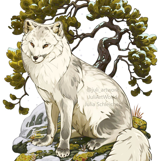 PRINT - ARCTIC FOX