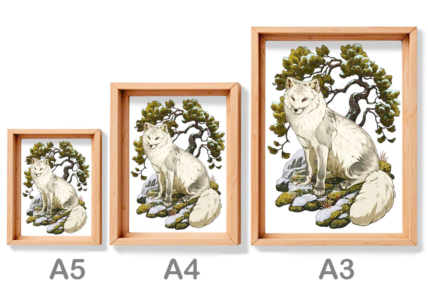 PRINT - ARCTIC FOX