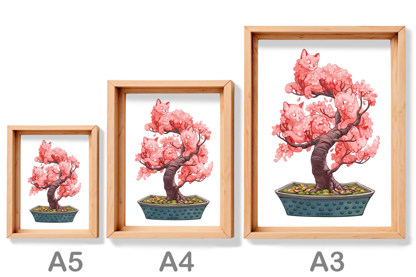 PRINT - SPRING BONSAI
