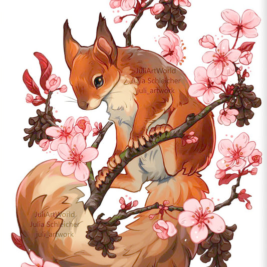 PRINT - SQUIRREL