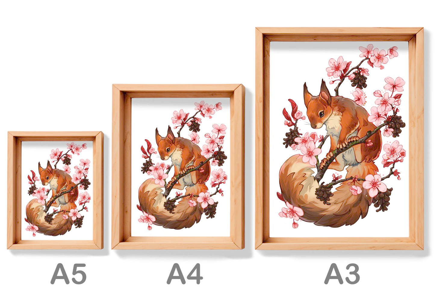 PRINT - SQUIRREL