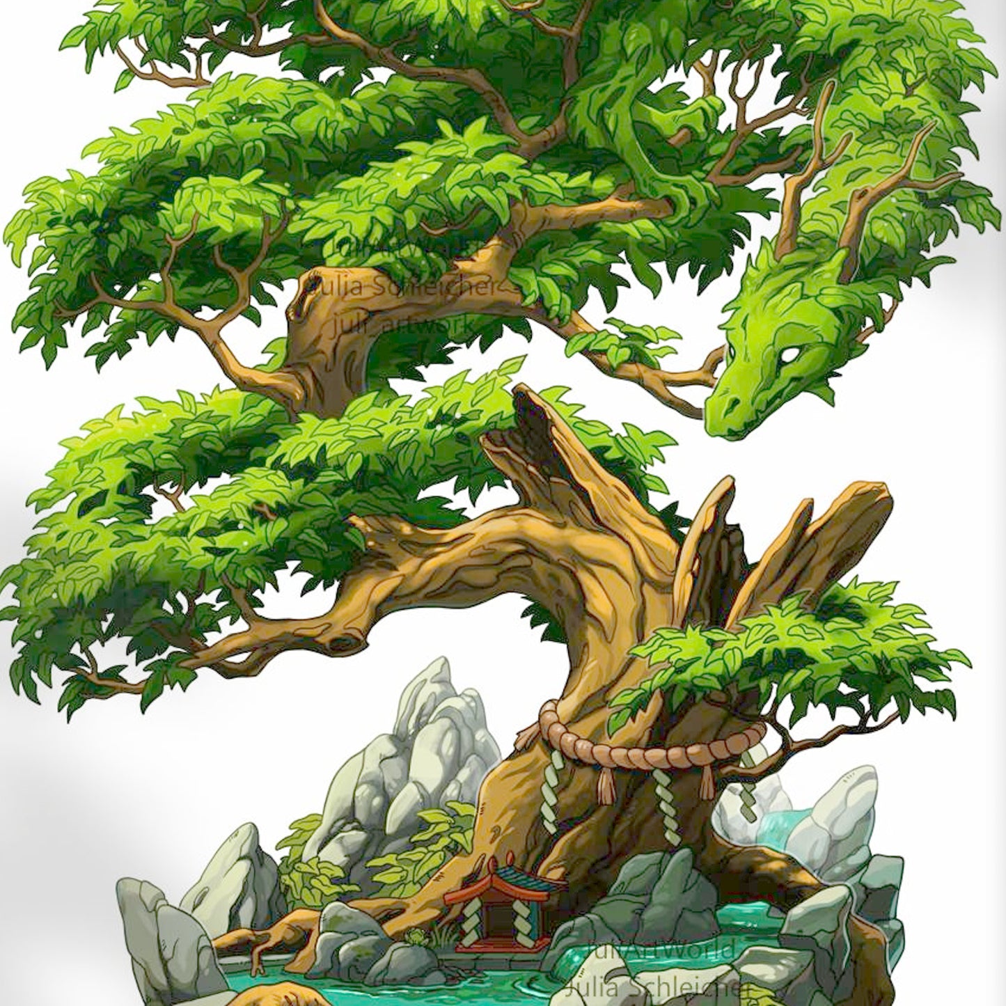 PRINT - SUMMER DRAGON