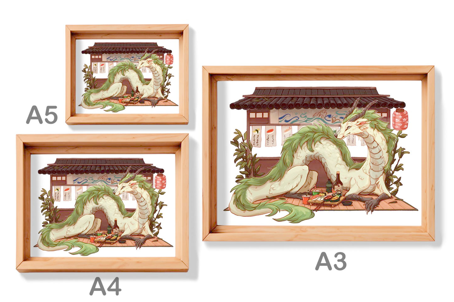 PRINT - SUSHI DRAGON