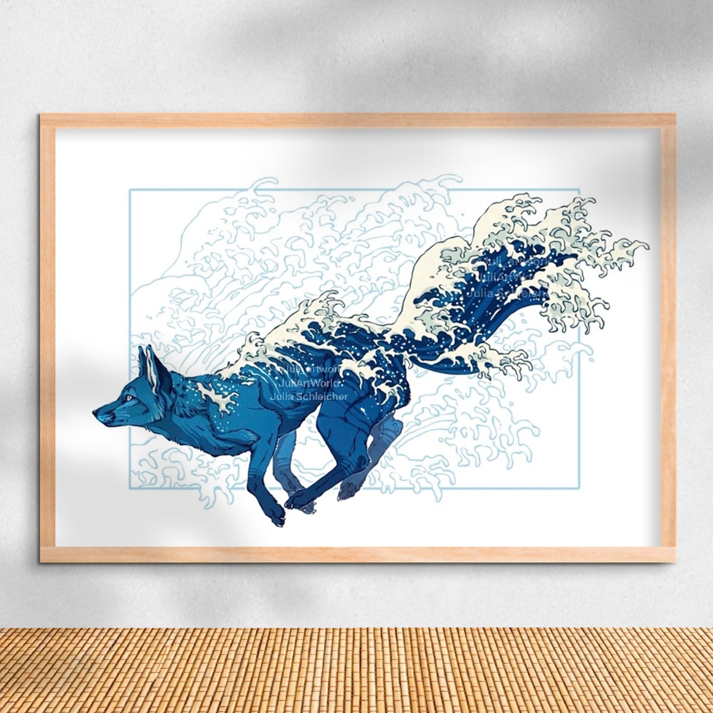 PRINT - WAVE FOX